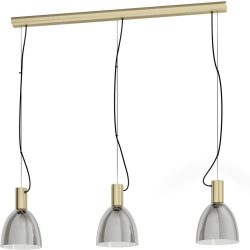 Eglo Pendellampe Lebalio Braun Stahl 19.5 cm 110 cm - Pendellampe