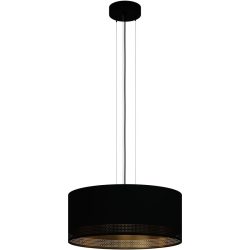Eglo Pendellampe Esteperra Schwarz Stahl 53 cm 110 cm - Pendellampe