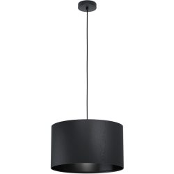 Eglo Pendellampe Maserlo 1 Schwarz Stahl 38 cm 110 cm - Pendellampe