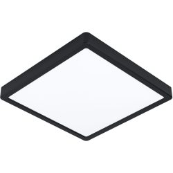Eglo Deckenlampe Fueva-Z Schwarz Aluminium 28.5 cm 2.8 cm - LED - Lichtfarbe: Extra warmweiss - Kaltes Tagesweiss - Deckenlampe- LED Energiesparlampe