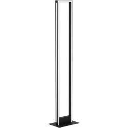 Eglo Stehlampe Salvilanas-Z Schwarz Aluminium/Stahl 3.5 cm 130.5 cm - LED - Lichtfarbe: Extra warmweiss - Kaltes Tagesweiss - Stehlampe- LED