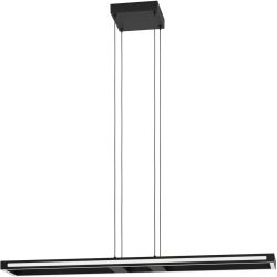 Eglo Pendellampe Salvilanas-Z Schwarz Aluminium/Stahl 20 cm 110 cm - LED - Lichtfarbe: Extra warmweiss - Kaltes Tagesweiss - Pendellampe- LED