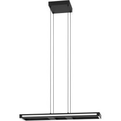 Eglo Pendellampe Salvilanas-Z Schwarz Aluminium/Stahl 20 cm 110 cm - LED - Lichtfarbe: Extra warmweiss - Kaltes Tagesweiss - Pendellampe- LED