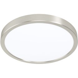 Eglo Deckenlampe Fueva-Z Grau Aluminium 28.5 cm 2.8 cm - Farbe: Nickel matt - LED - Lichtfarbe: Extra warmweiss - Kaltes Tagesweiss - Deckenlampe- LED