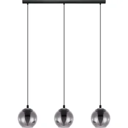Eglo Pendellampe Ariscani Schwarz Stahl 16.5 cm 110 cm - Pendellampe