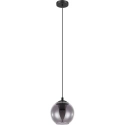 Eglo Pendellampe Ariscani Schwarz Stahl 20 cm 110 cm - Pendellampe