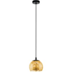 Eglo Pendellampe Albaraccin Schwarz Stahl 19 cm 110 cm - Pendellampe