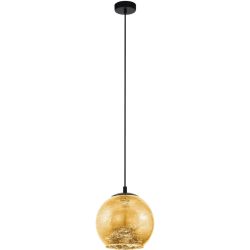 Eglo Pendellampe Albaraccin Schwarz Stahl 27 cm 110 cm - Pendellampe
