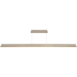 Pendellampe Gambia Grau Metall 154 cm 120 cm - LED - Lichtfarbe: Extra warmweiss - Helles Neutralweiss - Pendellampe- LED Energiesparlampe