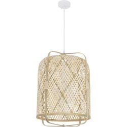 Pendellampe Tigris Braun Bambus 35 cm 120 cm - Farbe: natur - Pendellampe
