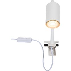 Bürolampe Morris Weiss Eisen 10 cm 41.5 cm - Bürolampe