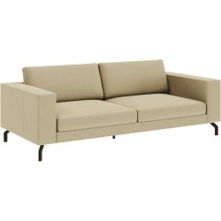 Sofa Domino Beige Stoff 220 cm 98 cm - Möbel Konfigurator: Traummöbel individuell zusammenstellen - Sofa