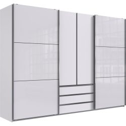 Kleiderschrank Macias Weiss Holzwerkstoff 300 cm 65 cm 216 cm - Kleiderschrank