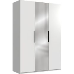 Kleiderschrank Sanko Weiss Holz 150 cm 58 cm 216 cm - Material: Holzwerkstoff - Kleiderschrank