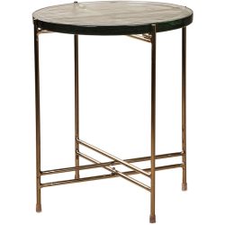 Beistelltisch Jenny & Dan Gold Eisen 49 cm - Beistelltisch