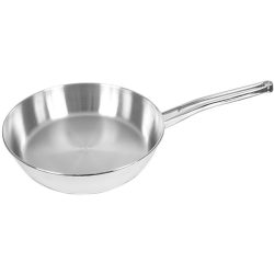Sola Bratpfanne Orion Grau 33 cm 33 cm - Farbe: chrom - Material: Chromnickelstahl 18/10 - Bratpfanne