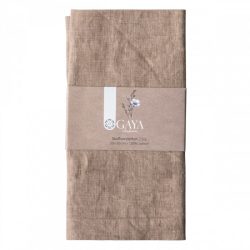 Sola Servietten Gaya Ambiente Bronze Leinen 50 cm - Servietten