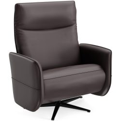 Relaxsessel Lidja Braun Leder 104 cm 170 cm - Möbel Konfigurator: Traummöbel individuell zusammenstellen - Relaxsessel