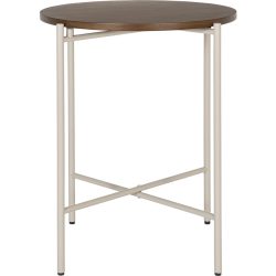 Beistelltisch Kim Braun MDF 40 cm - Farbe: Walnuss - Beistelltisch