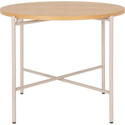 Beistelltisch Kim Braun MDF 50 cm - Farbe: eiche - Beistelltisch
