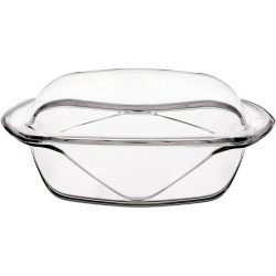 Auflaufform Chef Table Transparent Glas 25 cm - Auflaufform