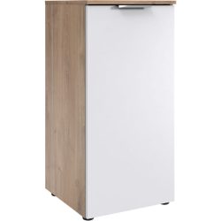 Kommode Sanko Weiss Holzwerkstoff 41 cm 41 cm - Farbe: Plankeneiche/weiss - Kommode
