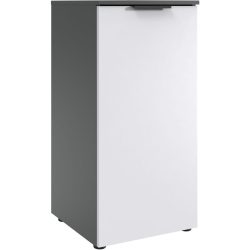 Kommode Sanko Weiss Holzwerkstoff 41 cm 41 cm - Farbe: Weiss/graphit - Kommode