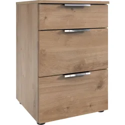 Kommode Sanko Braun Holzwerkstoff 41 cm 41 cm - Farbe: Plankeneiche - Kommode