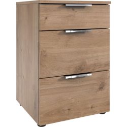 Kommode Sanko Braun Holzwerkstoff 41 cm 41 cm - Farbe: Plankeneiche - Kommode