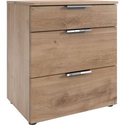 Kommode Sanko Braun Holzwerkstoff 54 cm 41 cm - Farbe: Plankeneiche - Kommode