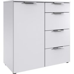 Kommode Sanko Weiss Holzwerkstoff 81 cm 41 cm - Kommode
