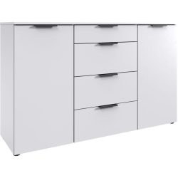 Kommode Sanko Weiss Holzwerkstoff 135 cm 41 cm - Kommode