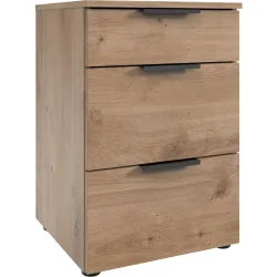 Kommode Sanko Braun Holzwerkstoff 41 cm 41 cm - Farbe: Plankeneiche - Kommode