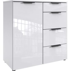 Kommode Sanko Weiss Holzwerkstoff 81 cm 41 cm - Kommode