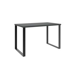 Tisch Zain Grau Holzwerkstoff 120 cm - Farbe: graphit - Tisch