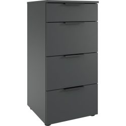 Kommode Sanko Grau Holzwerkstoff 41 cm 41 cm - Farbe: graphit - Kommode