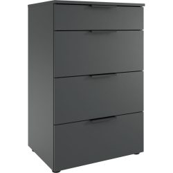 Kommode Sanko Grau Holzwerkstoff 54 cm 41 cm - Farbe: graphit - Kommode