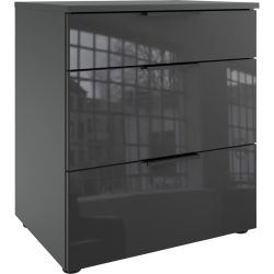 Kommode Sanko Grau Holzwerkstoff 54 cm 41 cm - Farbe: graphit - Kommode