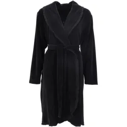 VOSSEN - Ariel Bademantel, für Damen, Schwarz, Größe XL