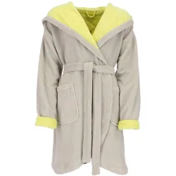 VOSSEN - Runa Bademantel, für Damen, Gelb Bunt, Größe M