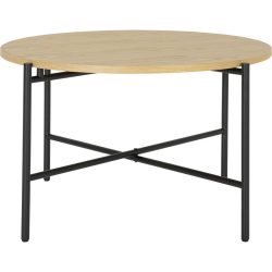 Beistelltisch Kim Braun MDF 60 cm - Farbe: eiche - Beistelltisch