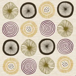 Servietten Napkins Mehrfarbig Papier 33 cm 33 cm - Farbe: bunt - Servietten