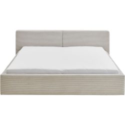Bett Lois Beige Polyester 160 x 200 cm - Bett