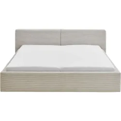 Bett Lois Beige Polyester 180 x 200 cm - Bett