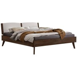 Hasena Bett Castello Braun Holz 180 x 210 cm - Farbe: Nussbaum - Bett