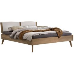 Hasena Bett Castello Braun Holz 180 x 210 cm - Farbe: Eiche hell - Material: Eiche massiv - Bett
