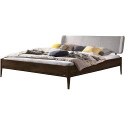 Hasena Bett Castello Braun Holz 180 x 200 cm - Farbe: Nussbaum - Bett