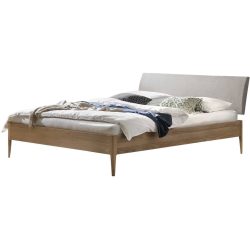 Hasena Bett Castello Braun Holz 140 x 200 cm - Farbe: Eiche hell - Material: Eiche massiv - Bett