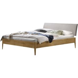 Hasena Bett Castello Braun Holz 180 x 200 cm - Farbe: Wildeiche - Bett