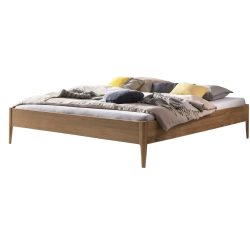 Hasena Bett Castello Braun Holz 180 x 200 cm - Farbe: natur - Material: Eiche - Bett